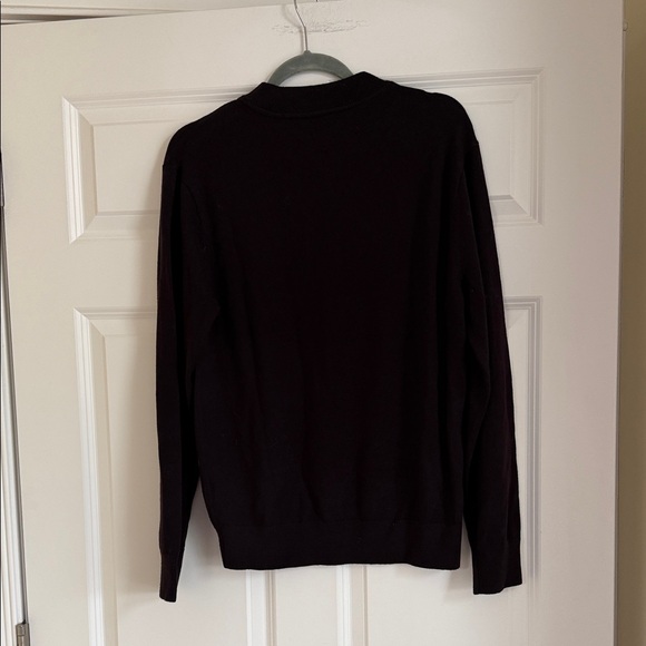 Club Monaco Men's Black Zip-Up Sweater - Picture 5 of 6